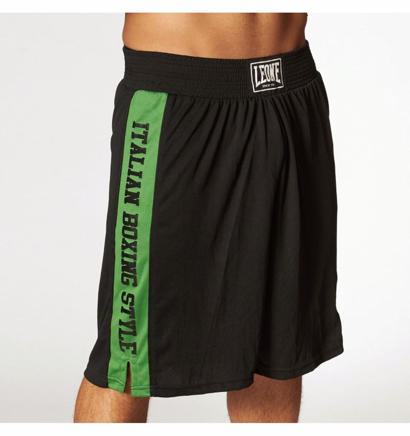 Leone ITALIA Boxing Shorts - black